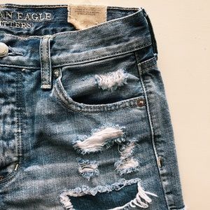 American Eagle jean shorts